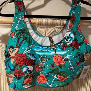 Plus size bathing suit top